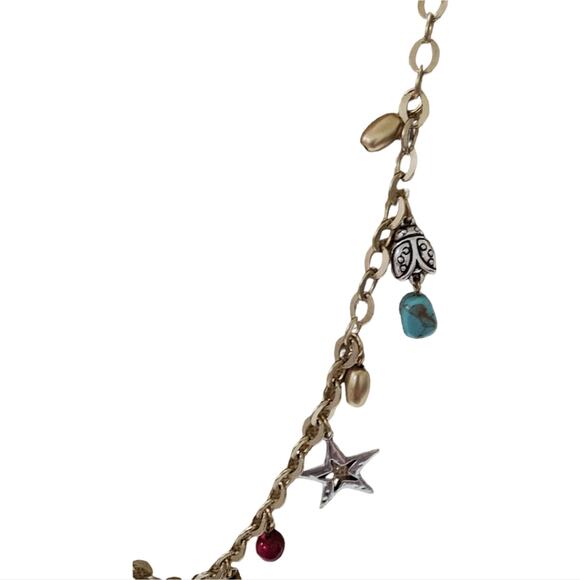 Chico's Charm Bumblebee Star Heart Ladybug Necklace New! - Picture 4 of 11